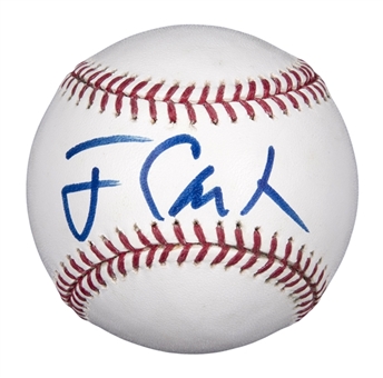 Jimmy Carter Single Signed OML Selig Baseball (JSA)
